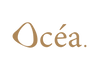 Bronze 'Ocea' logo on a transparent background
