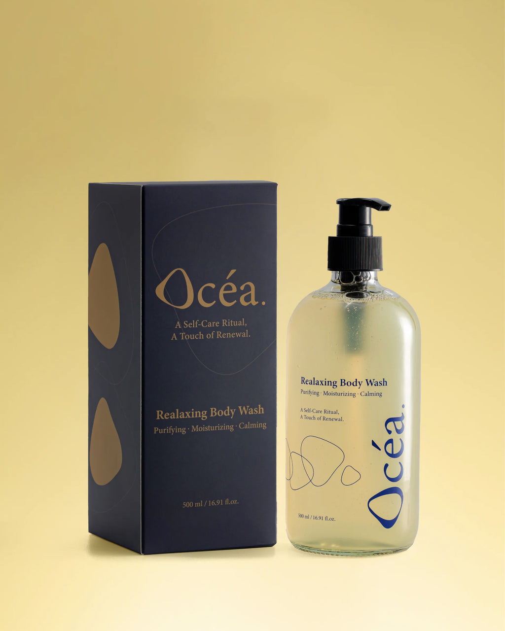 Océa Realaxing Body Wash 500ML — Complimentary 50ML Travel Size + Gift Wrap